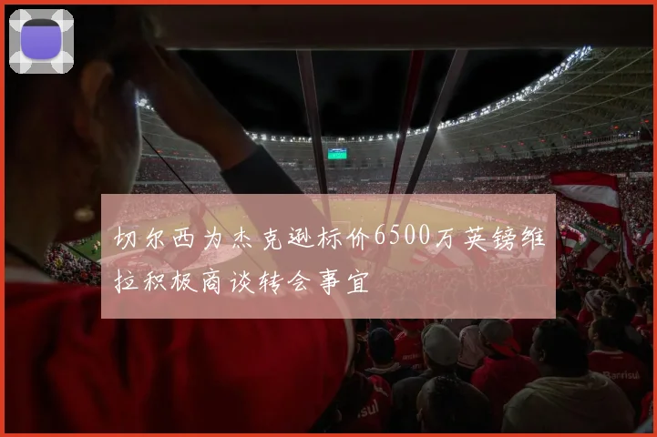 切尔西为杰克逊标价6500万英镑维拉积极商谈转会事宜